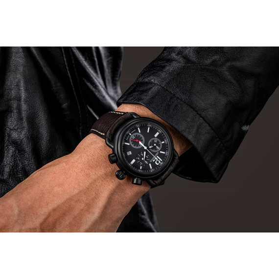 Pánské hodinky Aerowatch 1942 Chrono A 79100 NO05, Verze: černá , 2 image