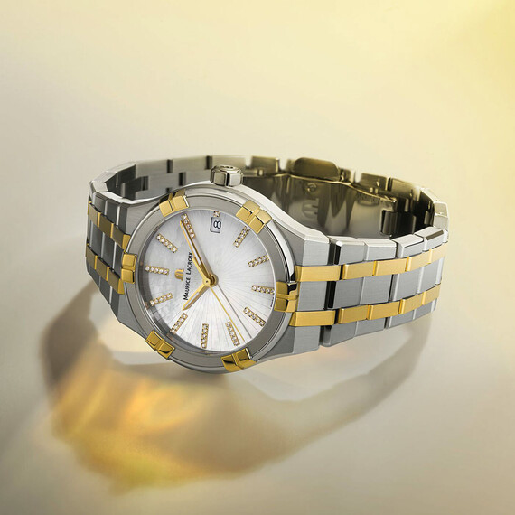 Dámské hodinky Maurice Lacroix Aikon Quartz AI1106-PVY13-170-1, Verze: žluté zlato3 , 3 image