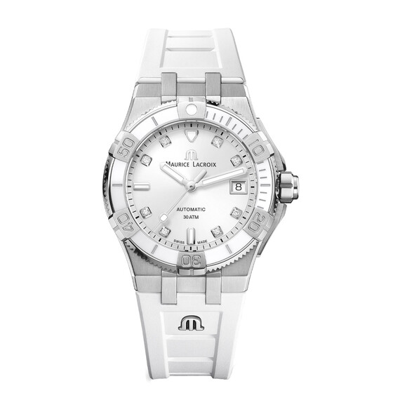 Dámské hodinky Maurice Lacroix Aikon Venturer AI6057-SSL70-150-7, Verze: bílá 