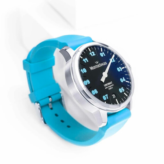 Pánské hodinky MeisterSinger Unomat UN902BLU, Verze: modrá2 , 3 image