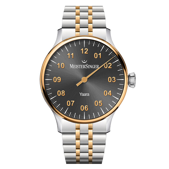 Dámské hodinky MeisterSinger Yaara YA907G, Verze: šedá 