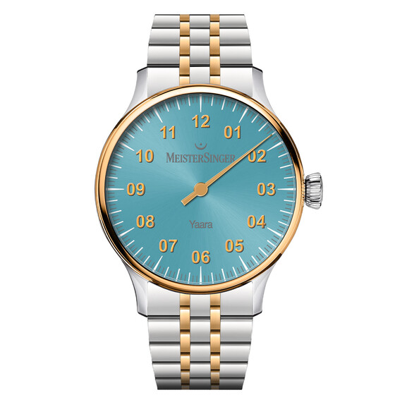 Dámské hodinky MeisterSinger Yaara YA914G, Verze: modrá 