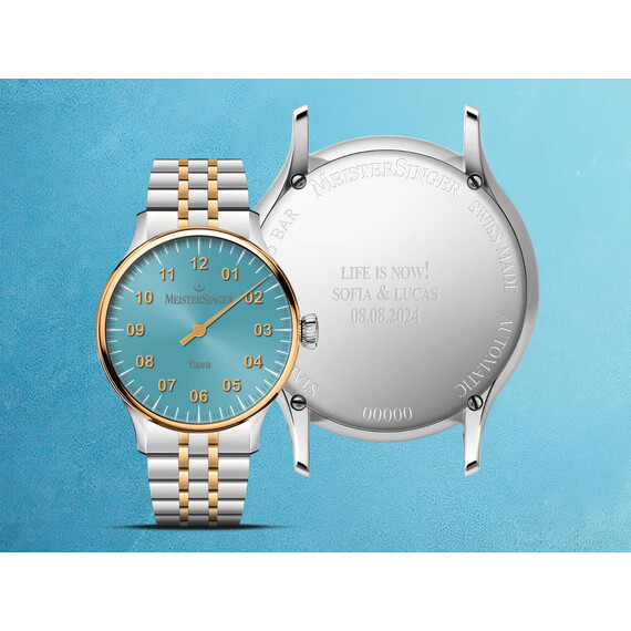 Dámské hodinky MeisterSinger Yaara YA914G, Verze: modrá , 5 image