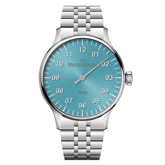 Dámské hodinky MeisterSinger Yaara YA914S, Verze: modrá2 