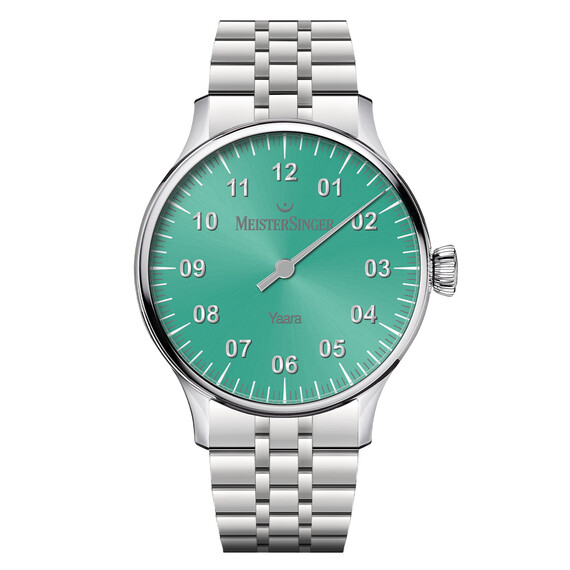 Dámské hodinky MeisterSinger Yaara YA929S, Verze: zelená 