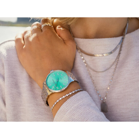 Dámské hodinky MeisterSinger Yaara YA929S, Verze: zelená , 4 image