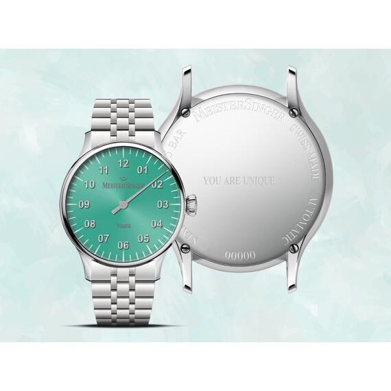 Dámské hodinky MeisterSinger Yaara YA929S, Verze: zelená , 5 image