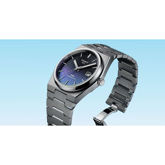 Pánské hodinky Tissot PRX Powermatic 80 T137.407.11.051.01, Verze: modrá3 , 5 image