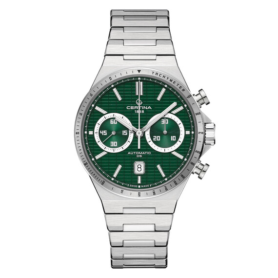 Pánské hodinky Certina DS-7 Chrono Auto C043.427.11.091.00, Verze: zelená 