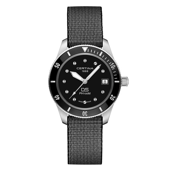 Dámské hodinky Certina DS PH100M Lady C044.210.18.051.00, Verze: černá2 