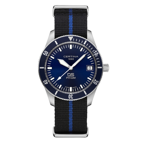 Pánské hodinky Certina DS PH100M Gent C044.410.18.040.00, Verze: modrá 