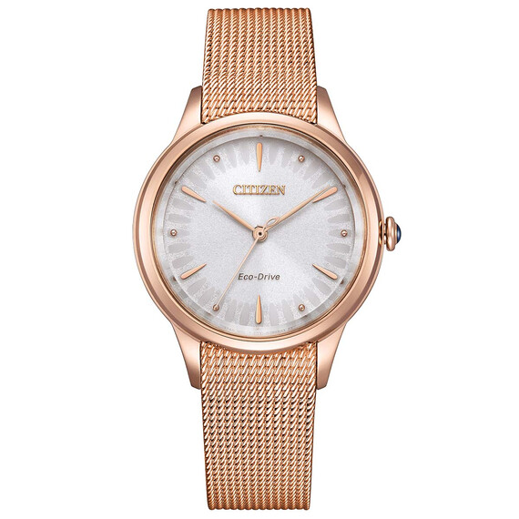 Dámské hodinky Citizen Lady EM1153-88A, Verze: růžové zlato 