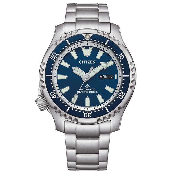 Pánské hodinky Citizen Promaster Marine Limited Edition NY0161-63LE, Verze: modrá 