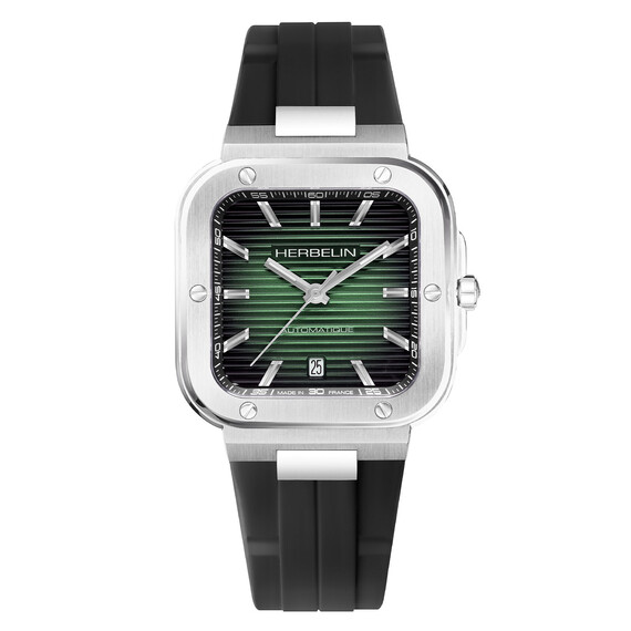 Pánské hodinky Herbelin Cap Camarat Square Automatic 1646A16CA, Verze: zelená 