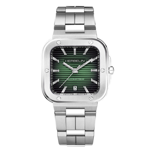 Pánské hodinky Herbelin Cap Camarat Square Automatic 1646B16, Verze: zelená2 