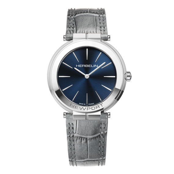 Pánské hodinky Herbelin Newport Slim 19522AP15S, Verze: šedá 