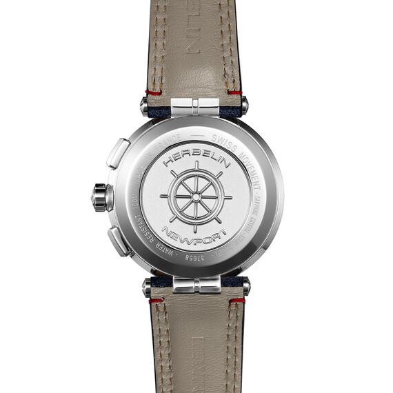 Pánské hodinky Herbelin Newport Chrono 37658AP15BL, Verze: modrá2 , 2 image