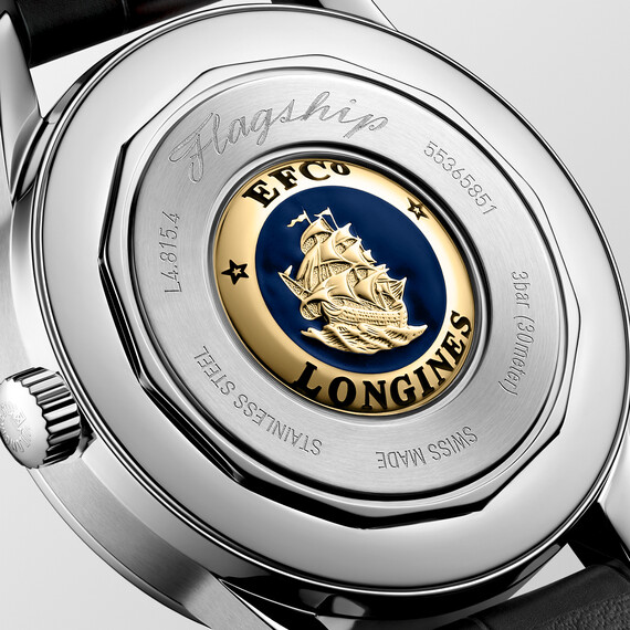 Pánské hodinky Longines Flagship Heritage Moonphase L4.815.4.02.2, Verze: zelená , 4 image