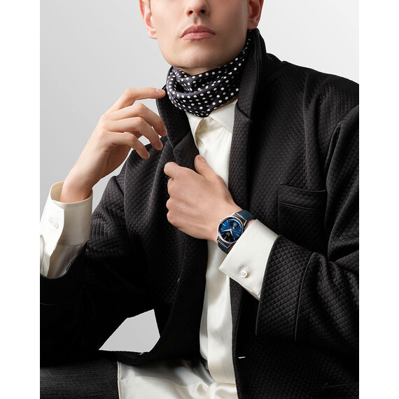 Pánské hodinky Longines Flagship Heritage L4.815.4.92.2, Verze: modrá , 7 image