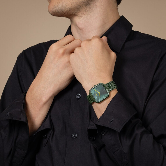 Hodinky Rado True Square Thinline R27047902, Verze: zelená , 7 image