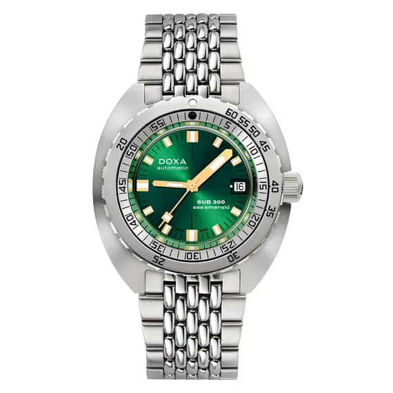 Pánské hodinky Doxa SUB 300 Sea Emerald 821.10.131.10, Verze: zelená2 