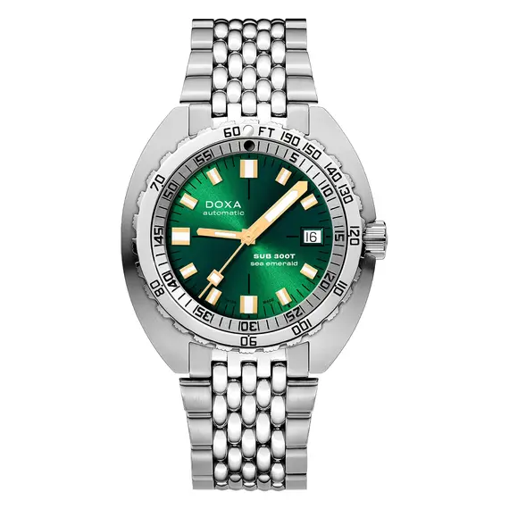 Pánské hodinky Doxa SUB 300T Sea Emerald 840.10.131.10, Verze: zelená2 