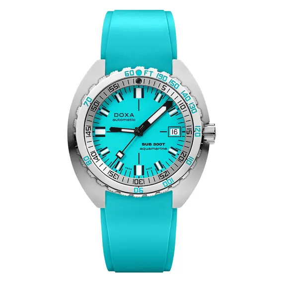 Pánské hodinky Doxa SUB 300T Aquamarine 840.10.241.25, Verze: zelená 