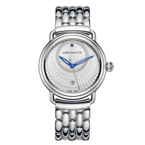 Dámské hodinky Aerowatch 1942 Lady A 42900 AA24 M, Verze: stříbrná 