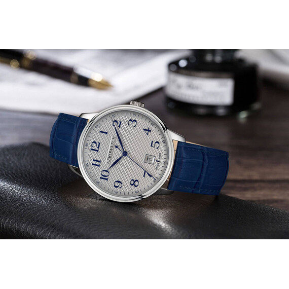 Pánské hodinky Aerowatch Les Grandes Classiques A 42102 AA05, Verze: modrá , 2 image