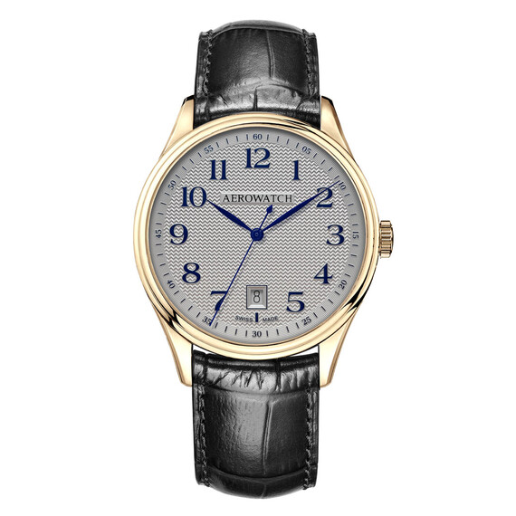 Pánské hodinky Aerowatch Les Grandes Classiques A 42102 JA05, Verze: žluté zlato4 