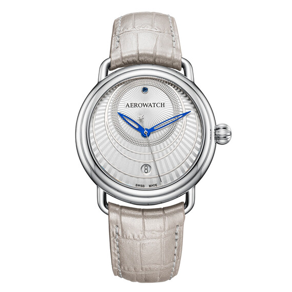 Dámské hodinky Aerowatch 1942 Lady A 42900 AA24, Verze: šedá 