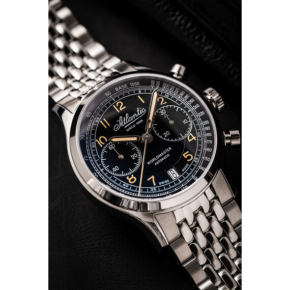 Pánské hodinky Atlantic Worldmaster Bicompax 52857.41.63, Verze: stříbrná2 , 3 image