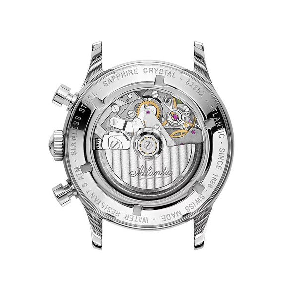 Pánské hodinky Atlantic Worldmaster Bicompax 52857.41.63, Verze: stříbrná2 , 2 image