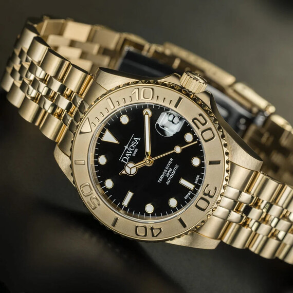 Dámské hodinky Davosa Ternos Medium Automatic 166.198.05, Verze: žluté zlato4 , 5 image