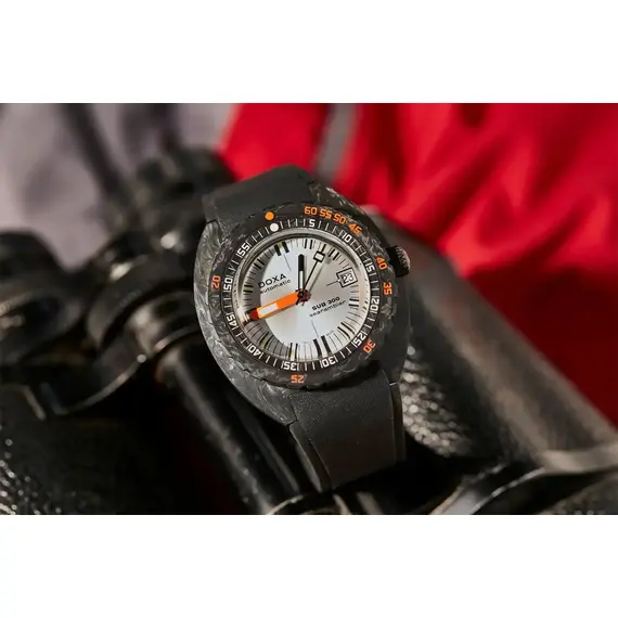 Pánské hodinky Doxa SUB 300 Carbon Searambler 822.70.021.20, Verze: stříbrná , 4 image
