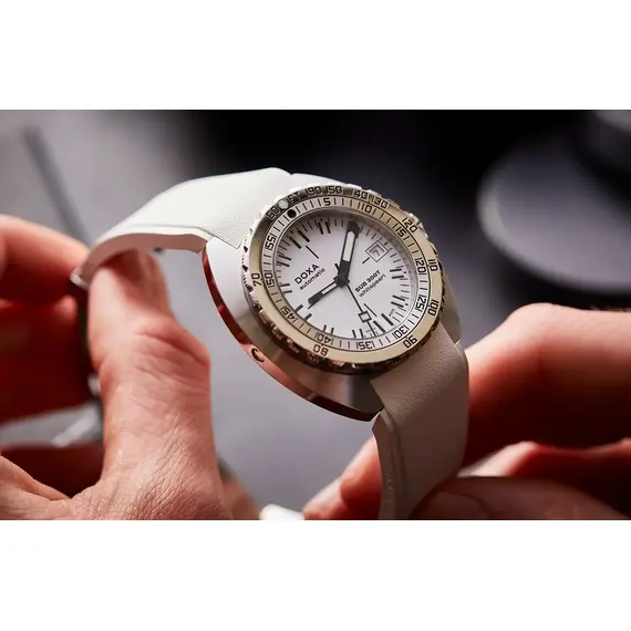 Pánské hodinky Doxa SUB 300T Whitepearl 840.10.011.23, Verze: bílá , 4 image