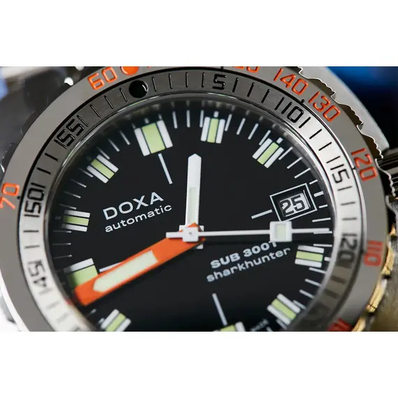 Pánské hodinky Doxa SUB 300T Sharkhunter 840.10.101.20, Verze: černá2 , 4 image