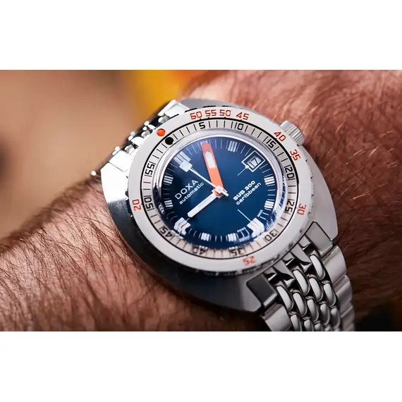 Pánské hodinky Doxa SUB 300 Caribbean 821.10.201.10, Verze: modrá , 6 image