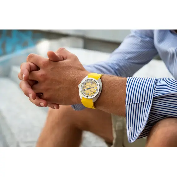 Pánské hodinky Doxa SUB 300 Divingstar 821.10.361.31, Verze: žlutá , 5 image