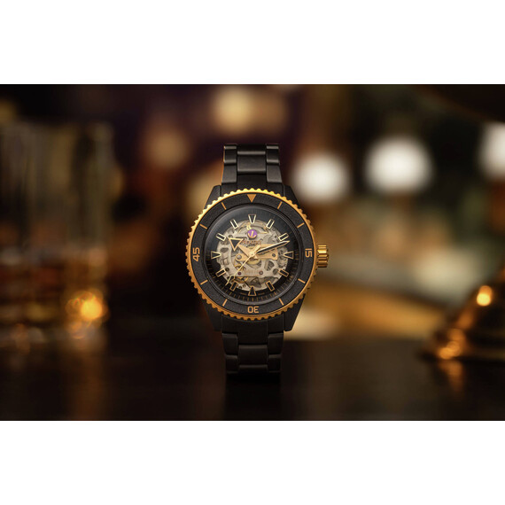 Pánské hodinky Rado Captain Cook High-Tech Ceramic Skeleton R32192152, Verze: černá , 13 image