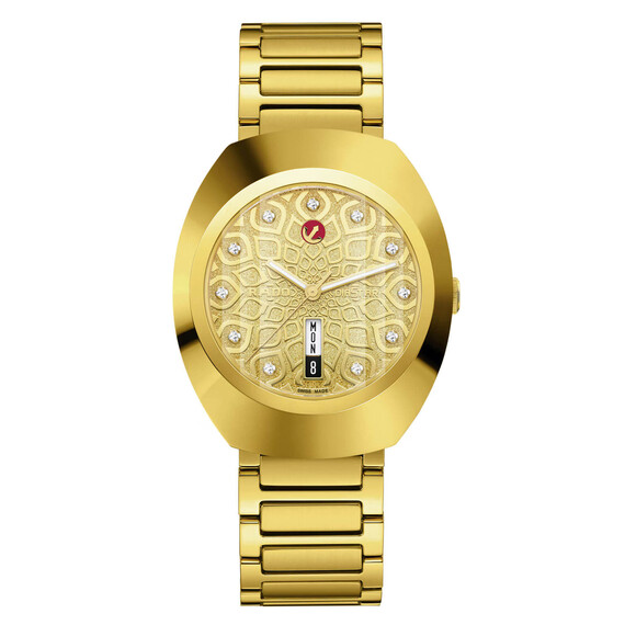 Dámské,Pánské hodinky Rado DiaStar Original Automatic R12161633, Verze: žluté zlato3 