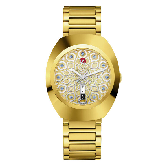 Dámské,Pánské hodinky Rado DiaStar Original Automatic R12161643, Verze: žluté zlato4 