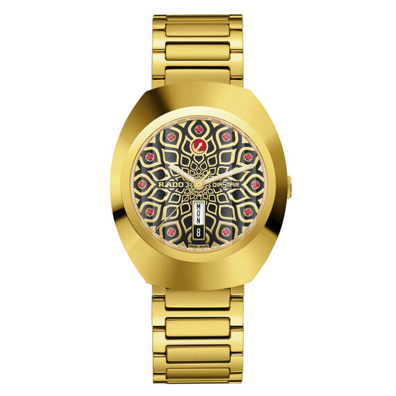 Dámské,Pánské hodinky Rado DiaStar Original Automatic R12161653, Verze: žluté zlato6 
