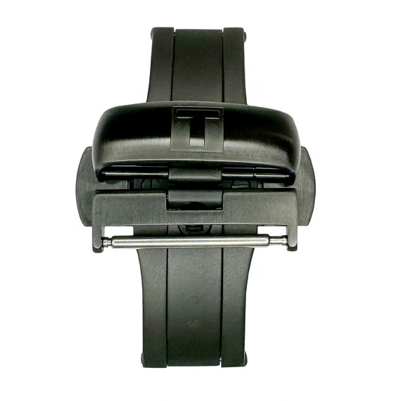 Spona Tissot černá matná 18 mm, Verze: černá, Šířka: 18 
