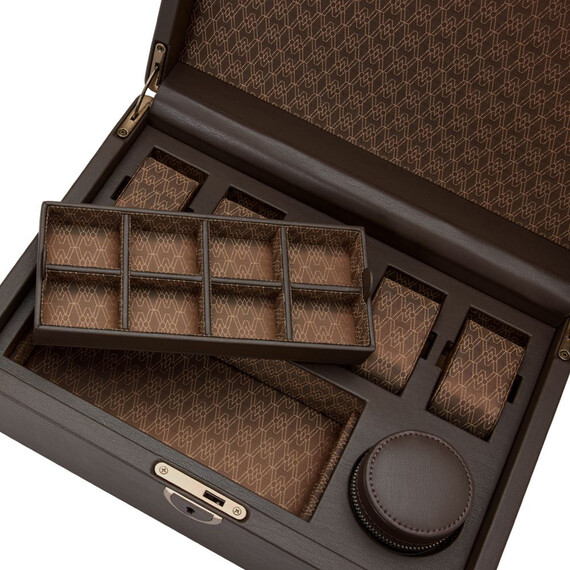 WOLF Earth Limited Edition 190906 box na 5 hodinek, Verze: hnědá , 5 image