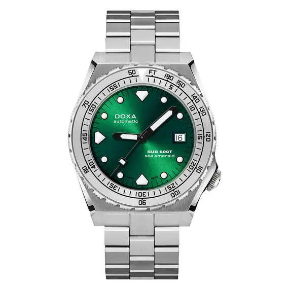 Pánské hodinky Doxa SUB 600T Sea Emerald 862.10.131.10, Verze: zelená3 