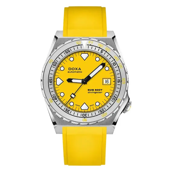 Pánské hodinky Doxa SUB 600T Divingstar 862.10.361.31, Verze: žlutá2 