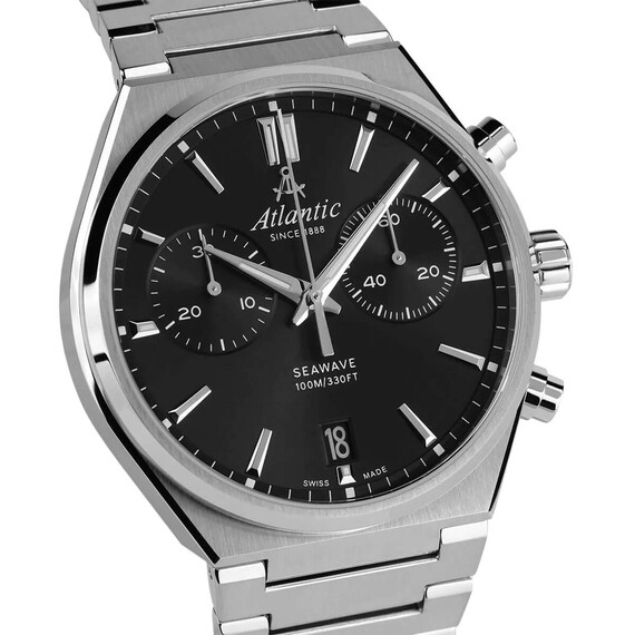 Pánské hodinky Atlantic Seawave Chronograph 58466.41.61, Verze: černá , 4 image