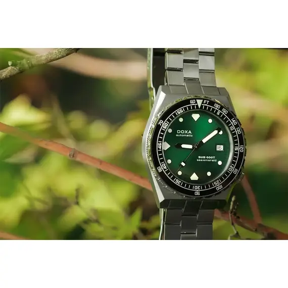 Pánské hodinky Doxa SUB 600T Sea Emerald 861.10.131.10, Verze: zielona4 , 6 image