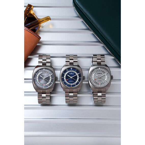 Pánské hodinky Fortis Vagabond V-40 F6660000, Verze: šedá2 , 14 image